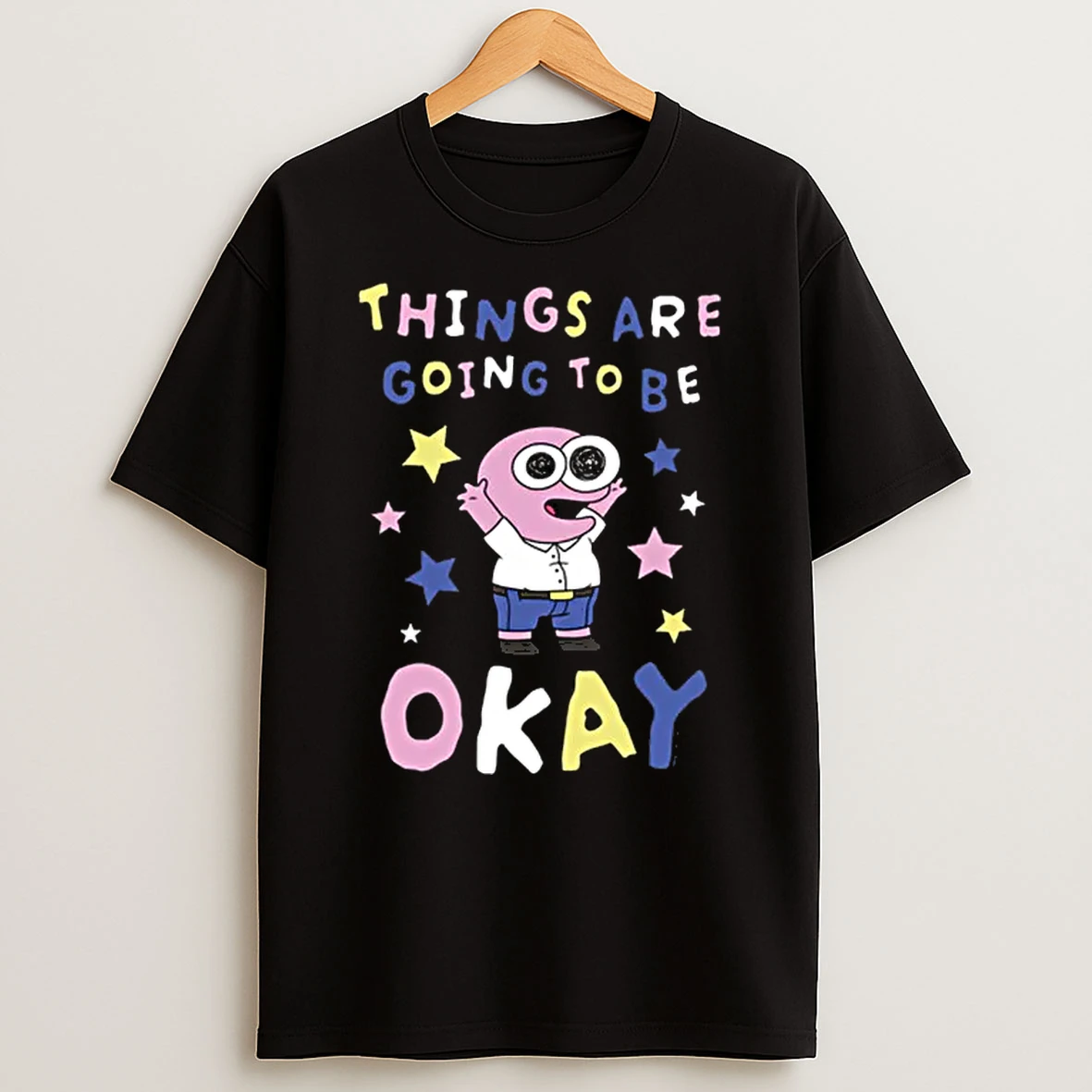 Smiling Friends Things Are Going To Be Okay Pim Cartoon Shirts