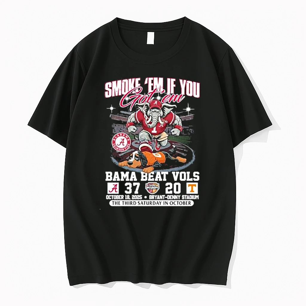 Smoke Em If You Got Em Alabama Beat Vols 37 20 Shirts