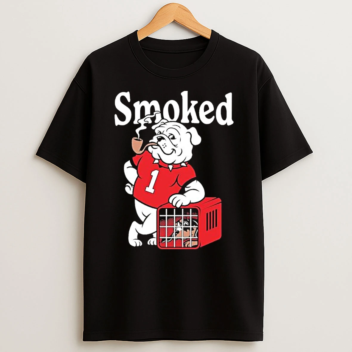 Smoked Georgia Bulldogs Beat Tennessee Shirts