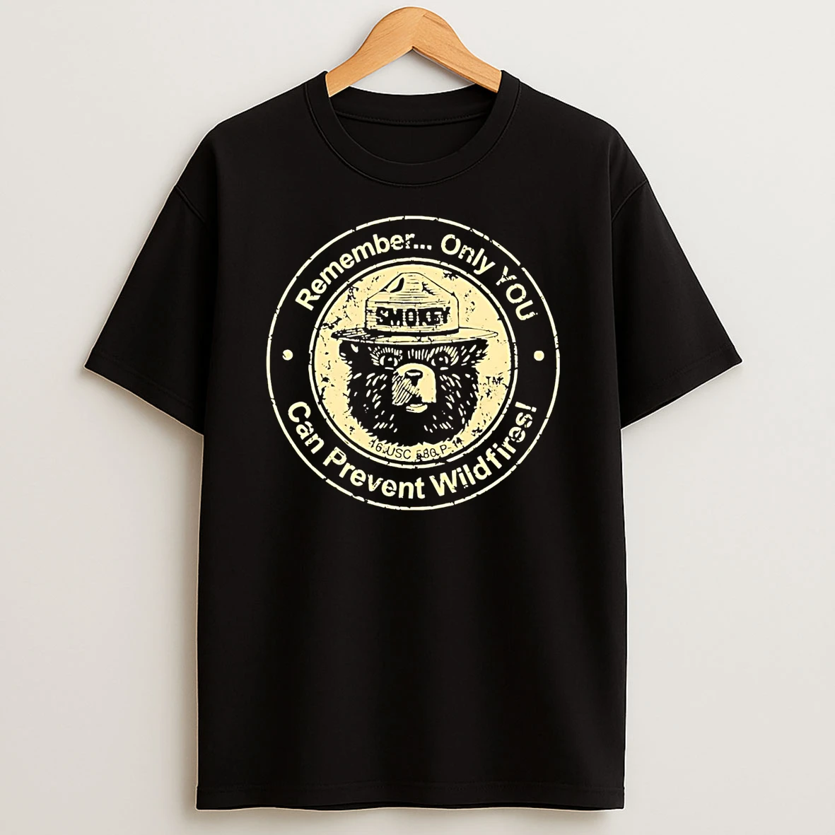 Smokey Bear Remember Only You Can Prevent Wildfires Shirts