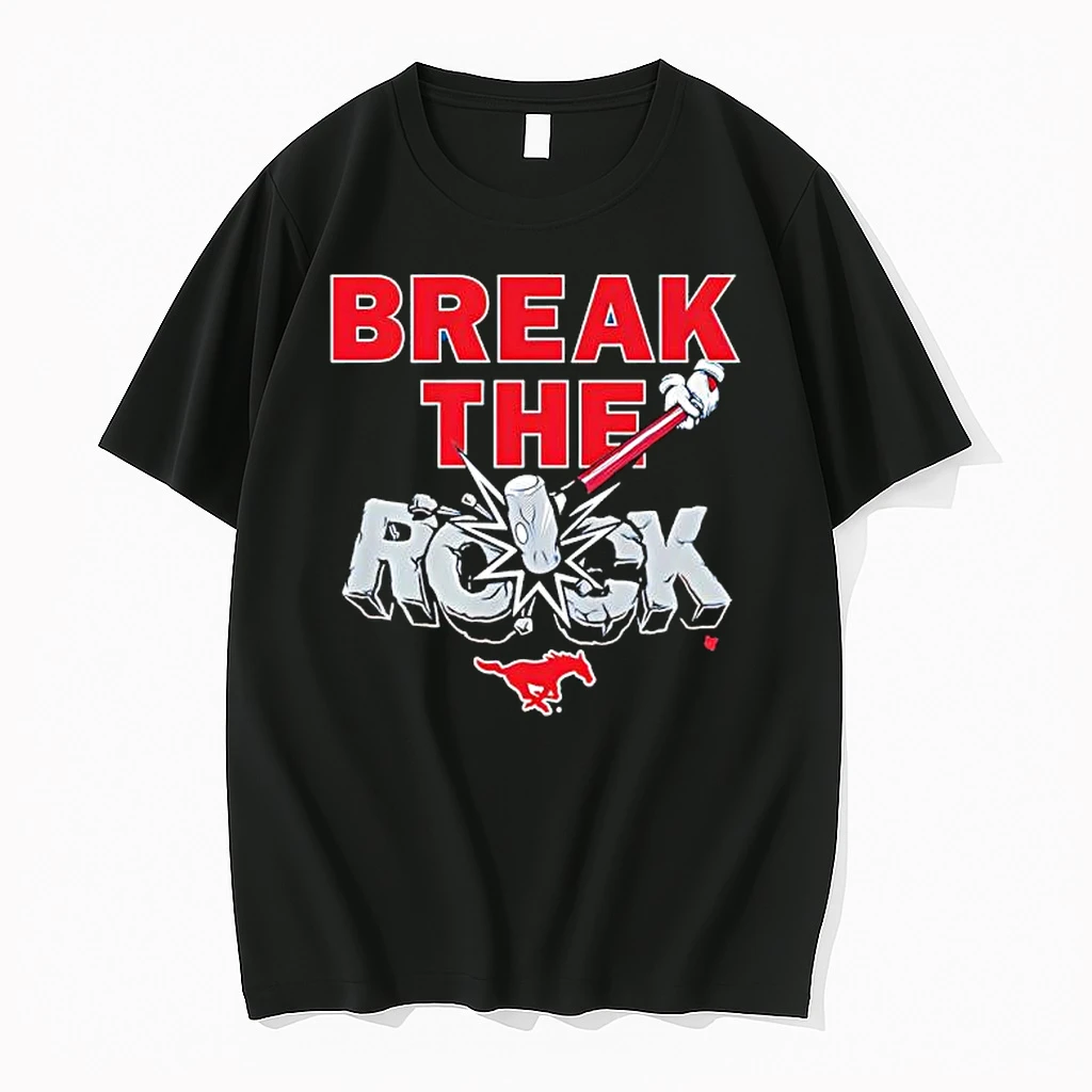 Smu Football Break The Rock Shirts