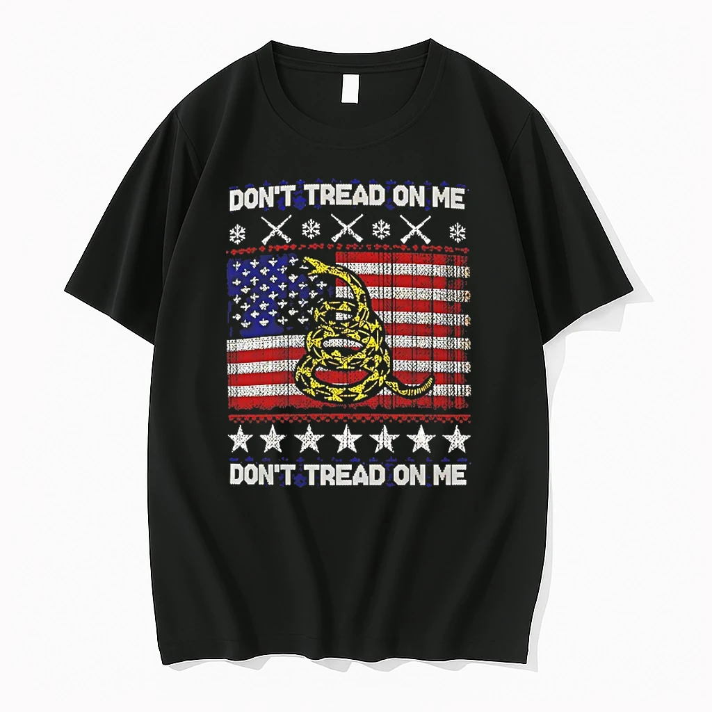 Snake Dont Tread On Me Ugly Xmas Shirts