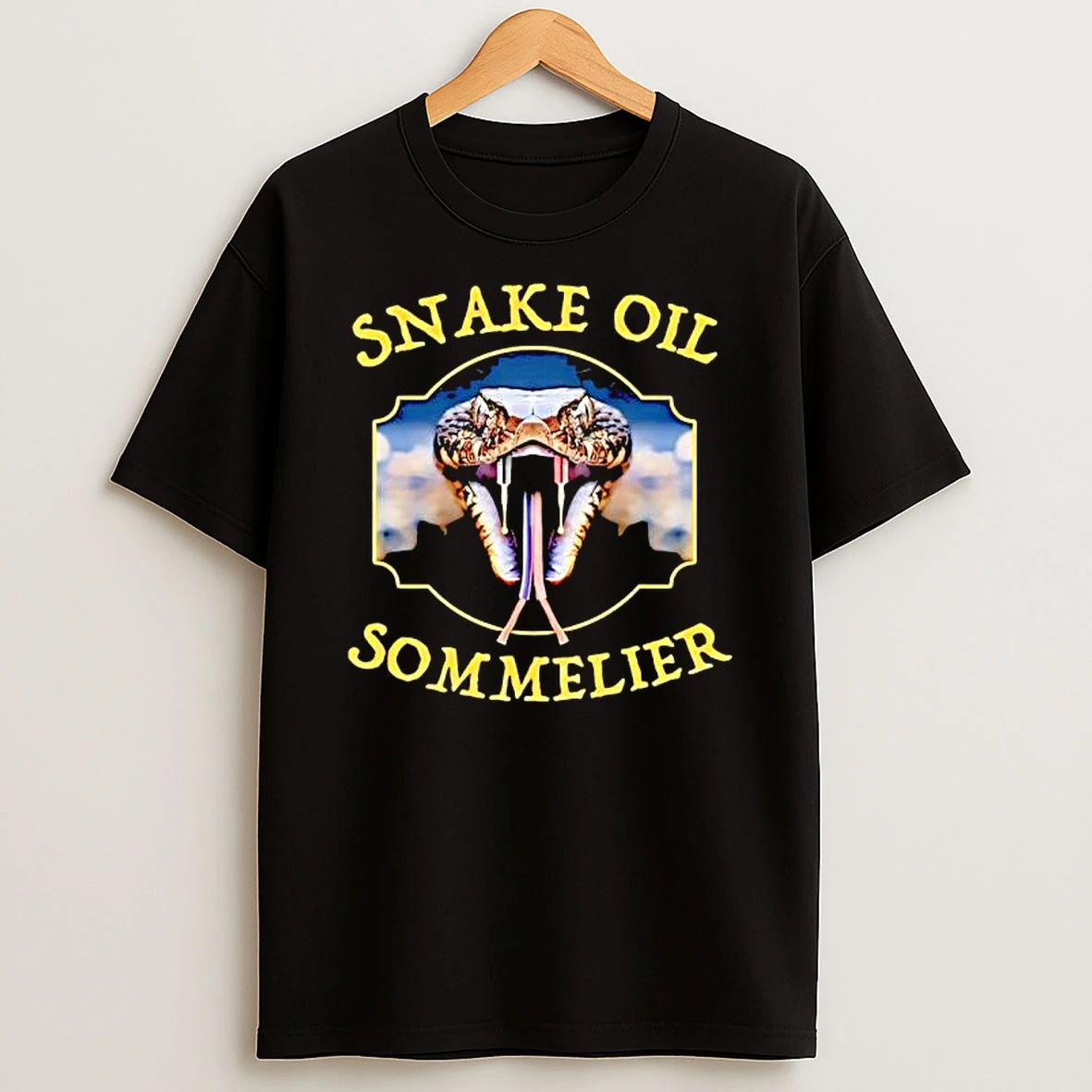 Snake Oil Sommelier Funny Snake Shirts