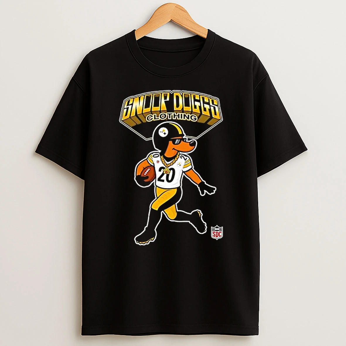 Snoop Doggs Clothing X Pittsburgh Steelers Number 20 Uniform Shirts