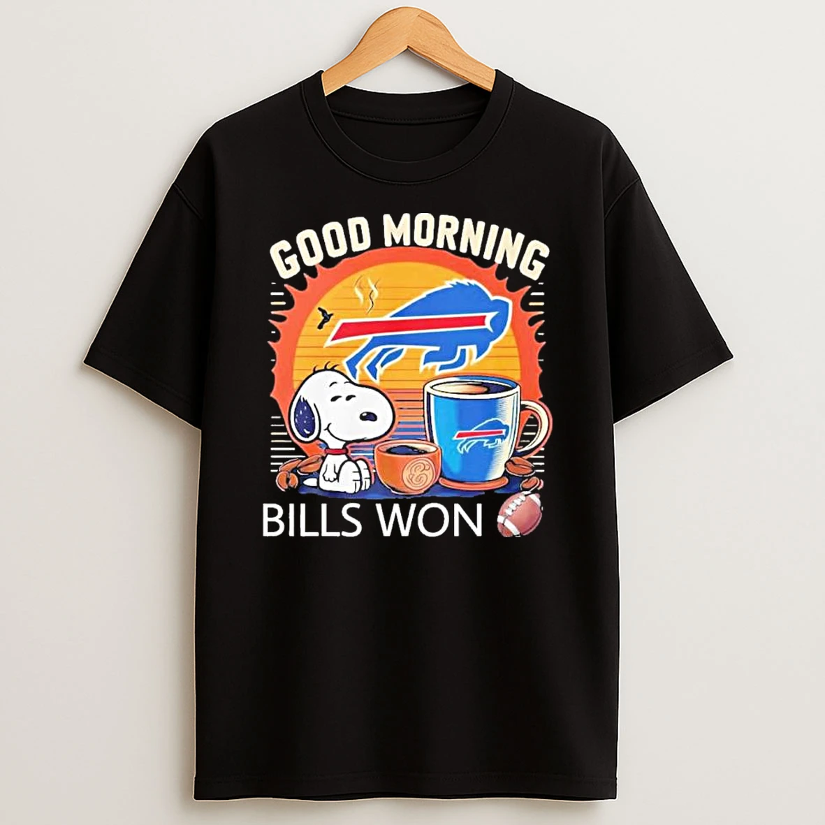 Snoopy Buffalo Bills Good Morning Bills Won Vintage Shirts