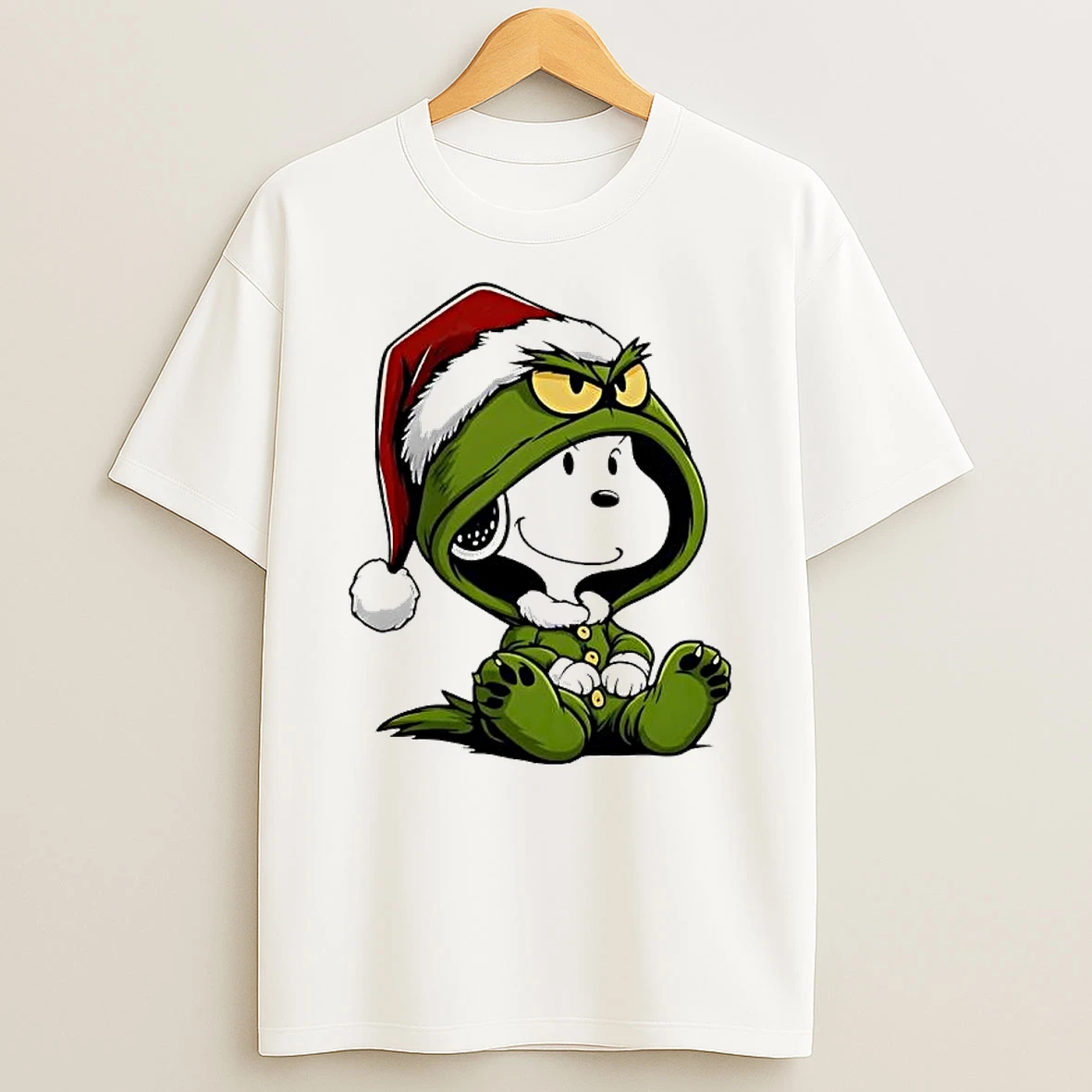 Snoopy Grinch Christmas Shirts
