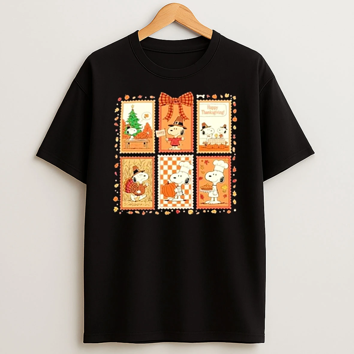 Snoopy Happy Thanksgiving 2025 Comic Shirts