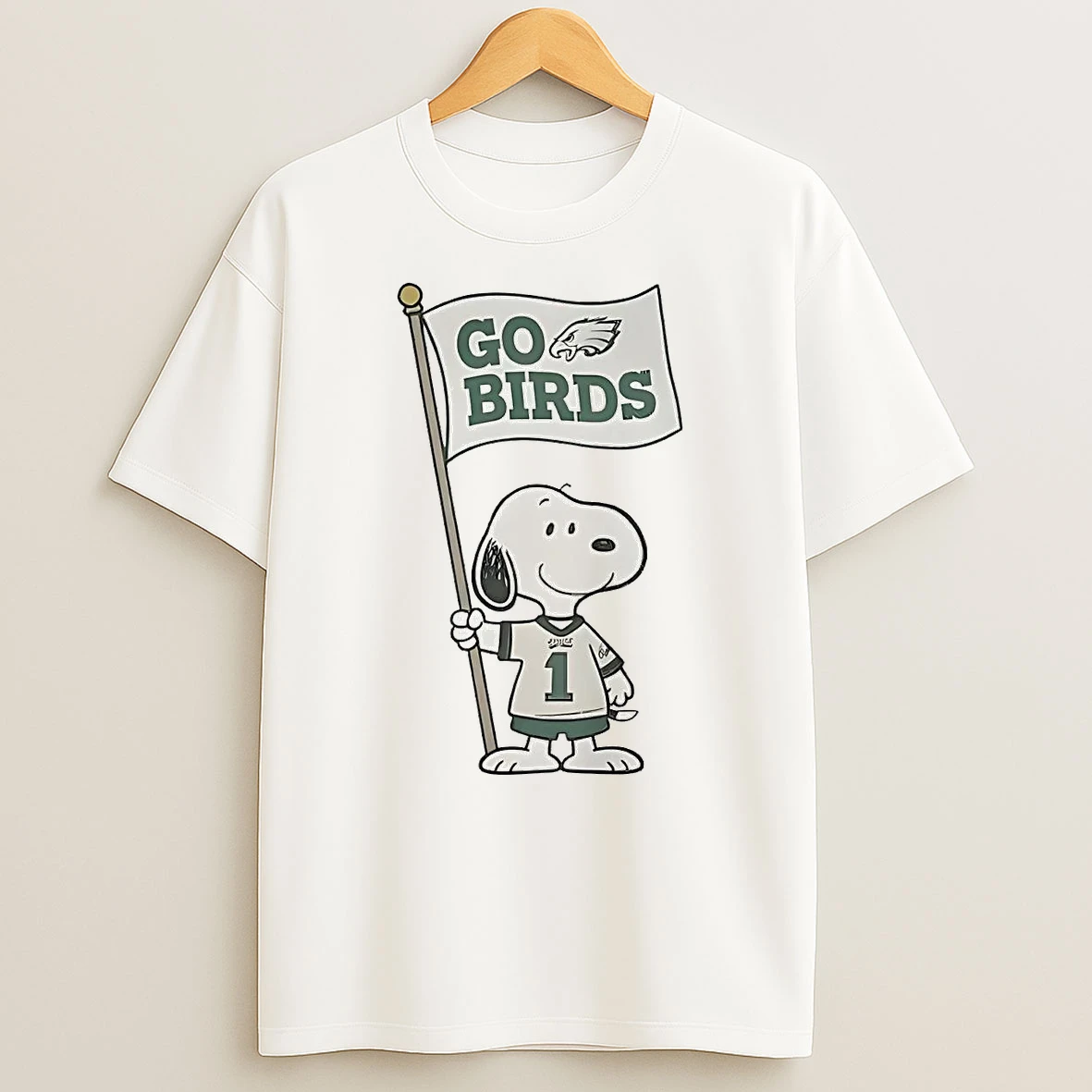 Snoopy Jalen Hurts Philadelphia Eagles Flag Shirts