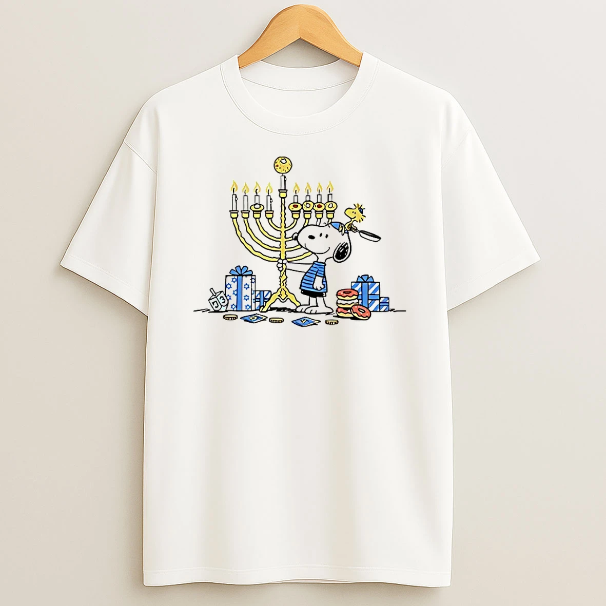 Snoopy Jewish Gift For Hanukkah Shirts