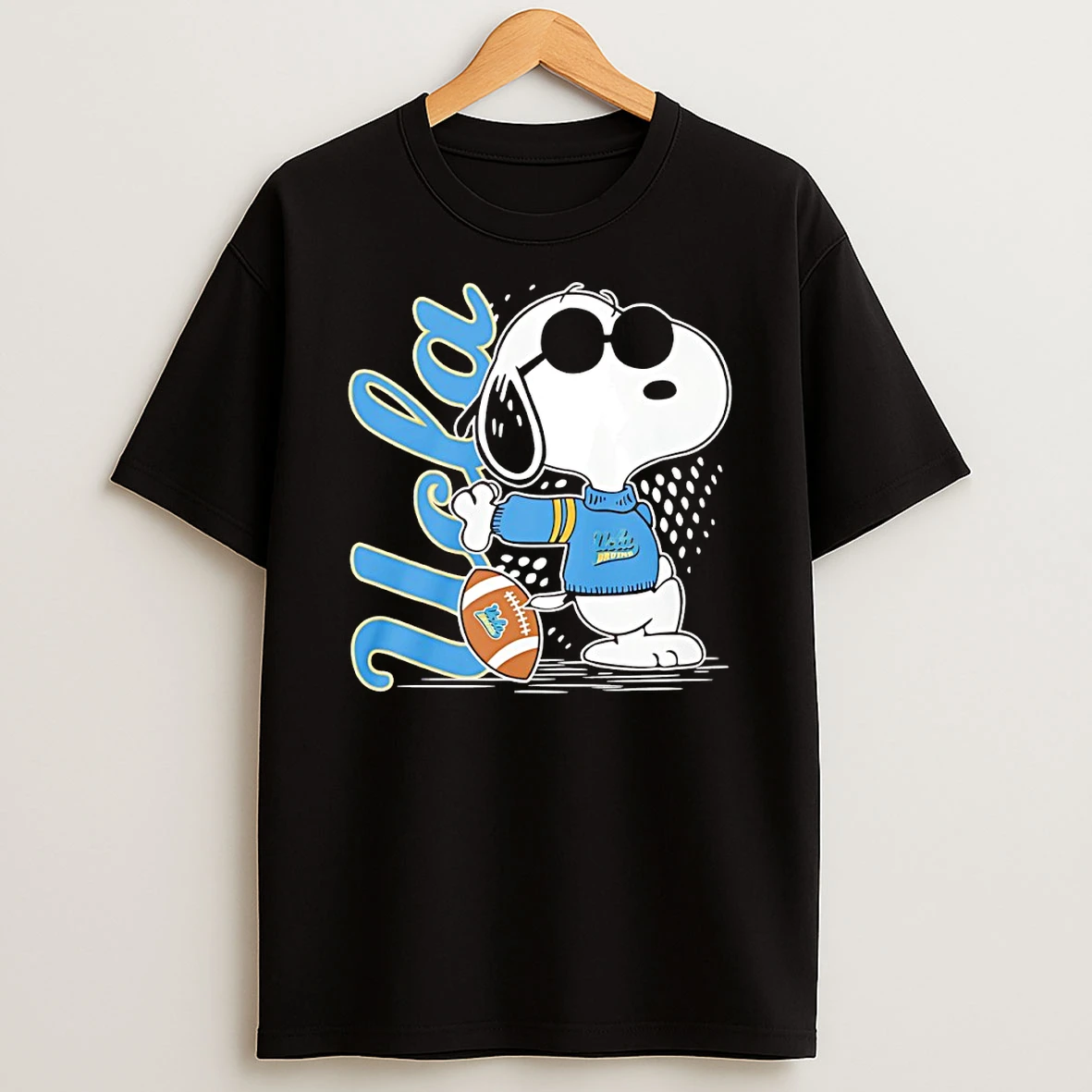 Snoopy Joe Cool And Ucla Bruins Merchandise Shirts