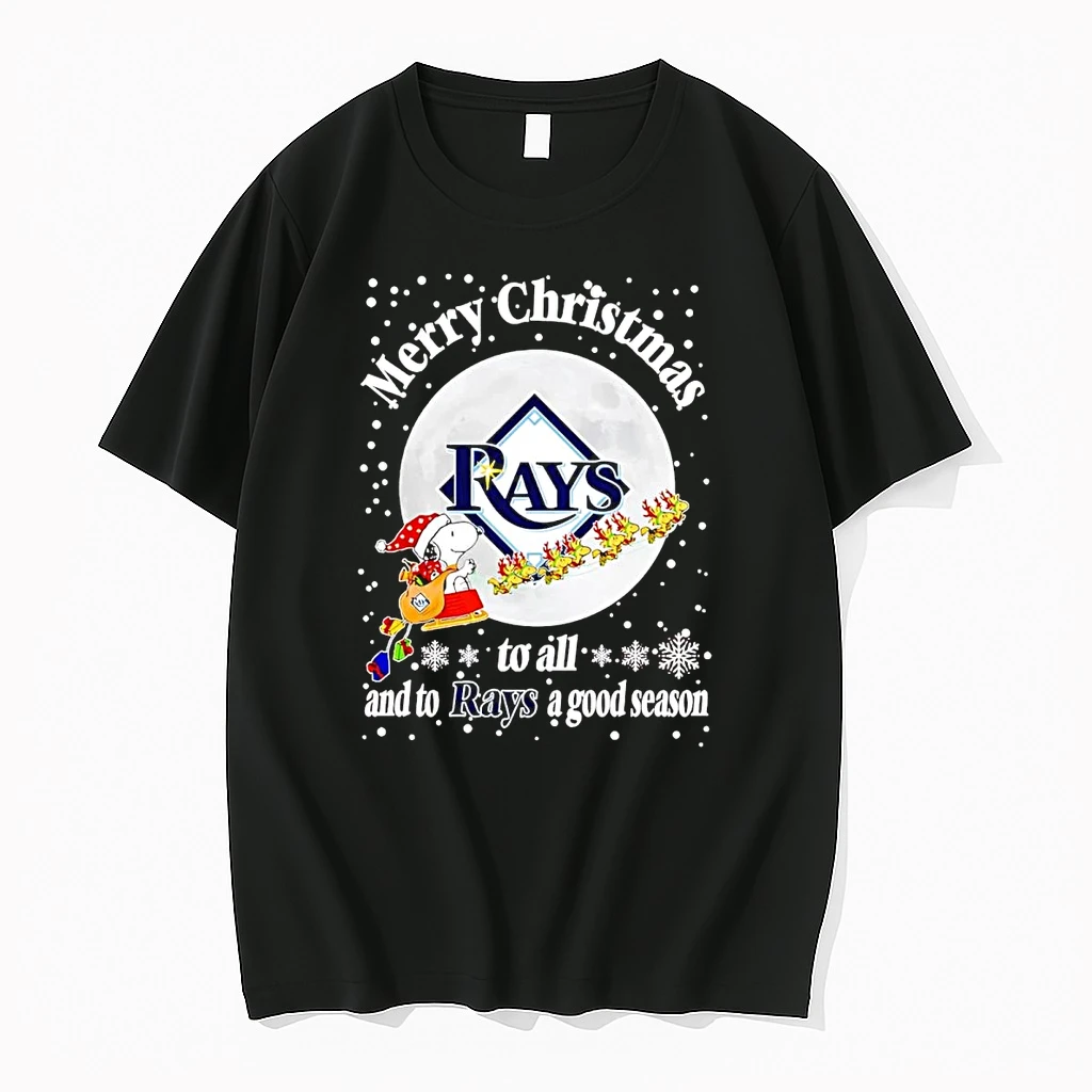 Snoopy Merry Christmas To All And To Tampa Bay Rays A Good Season Shirts