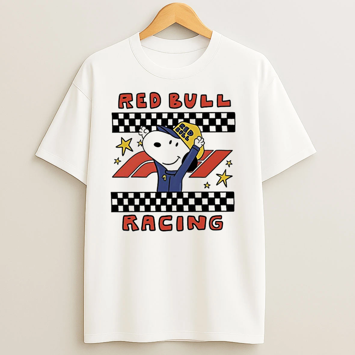 Snoopy Reb Bull Racing 2025 T Shirts