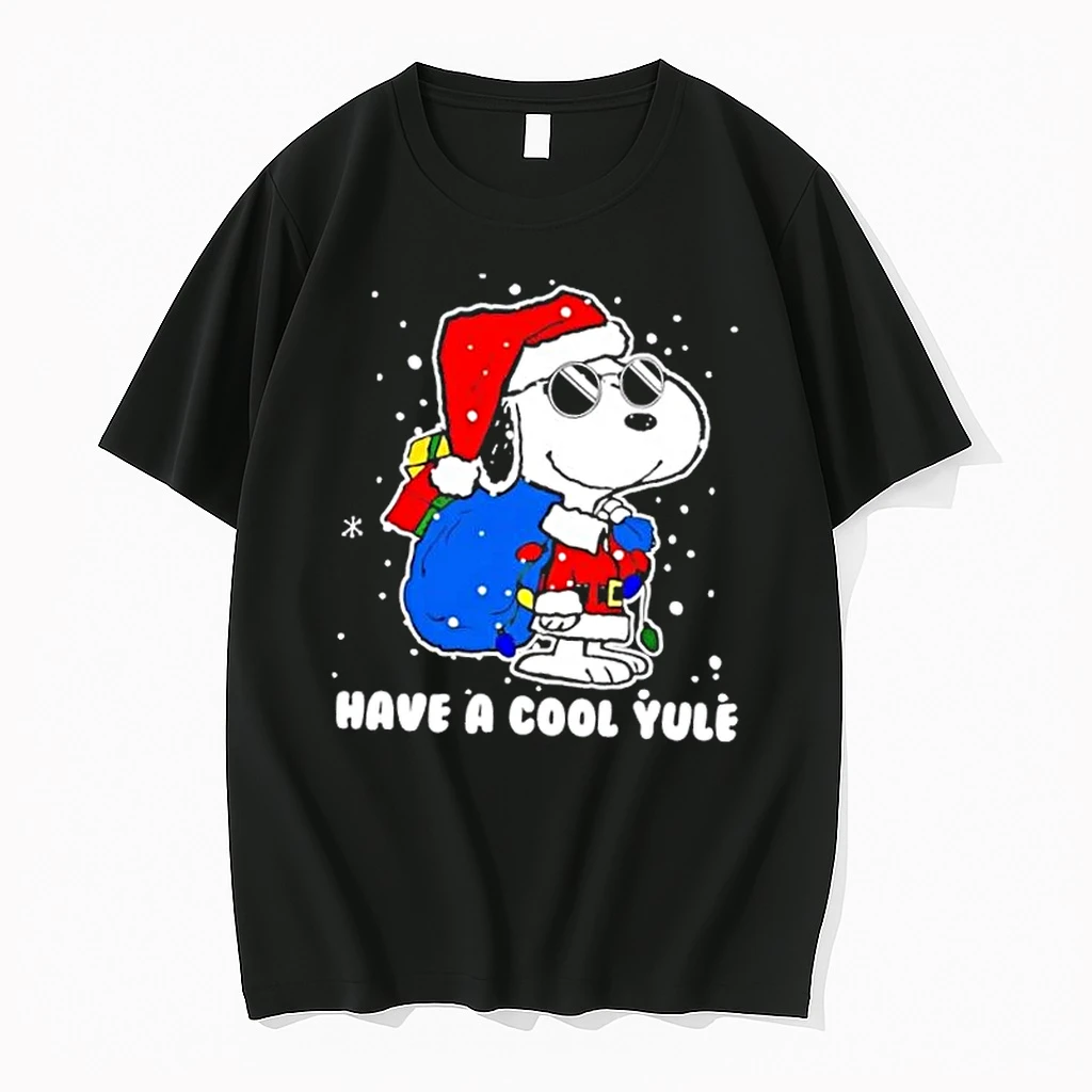 Snoopy Santa Hat Merry Christmas Have A Cool Yule Shirts