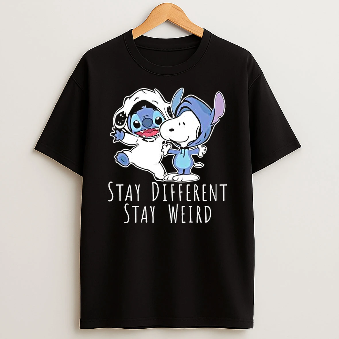 Snoopy Stay Different Stay Weird Shirts