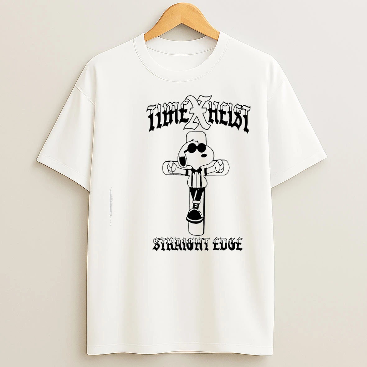 Snoopy Time X Heist Straight Edge 2025 Tour T Shirts