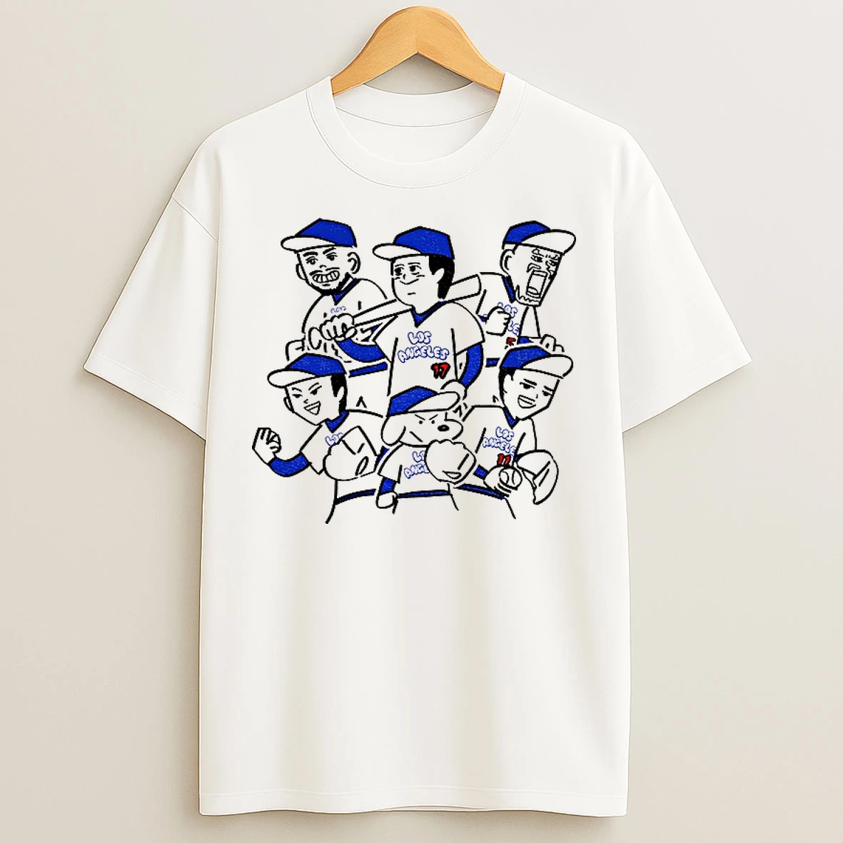 Snoopy And Los Angeles Dodgers Cartoon Mlb Baseball World Series 2025 T Shirts