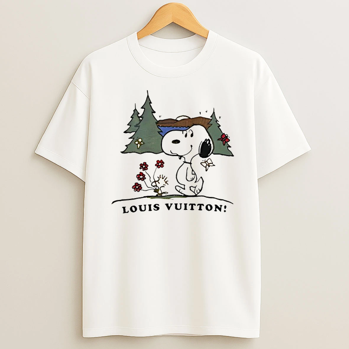 Snoopy And Woodstock Louis Vuitton Mega Yacht Shirts