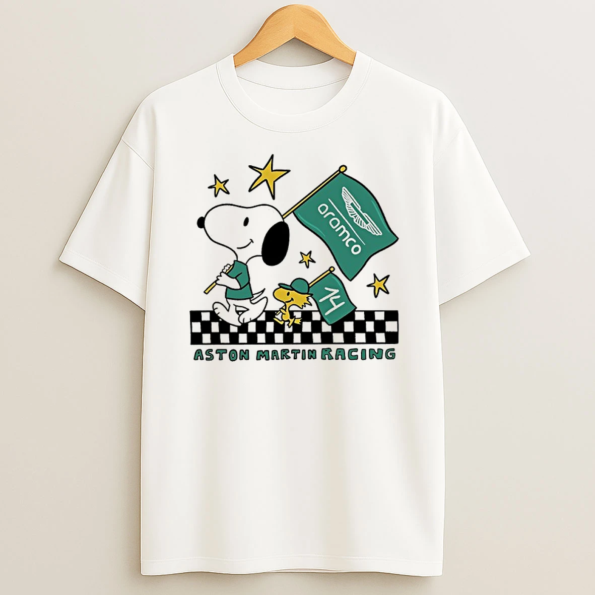 Snoopy And Woodstock X Aston Martin Racing 2025 Shirts