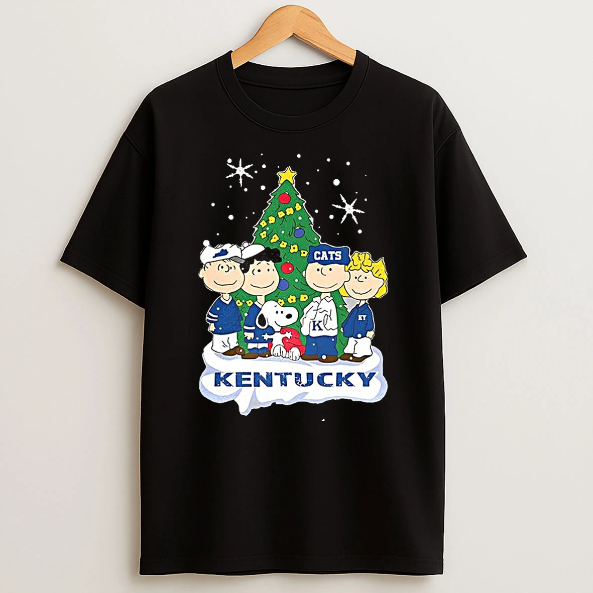 Snoopy And Fiends Kentucky Wildcats Christmas Shirts