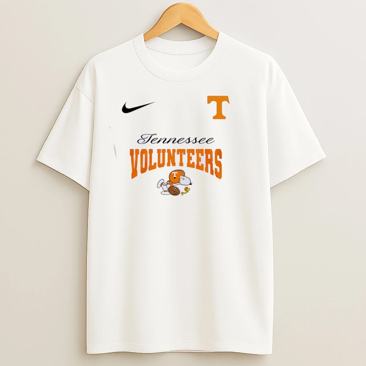 Snoopy Driving Car Tennessee Volunteers Forever Not Just When We Win 2 Sided T Shirts