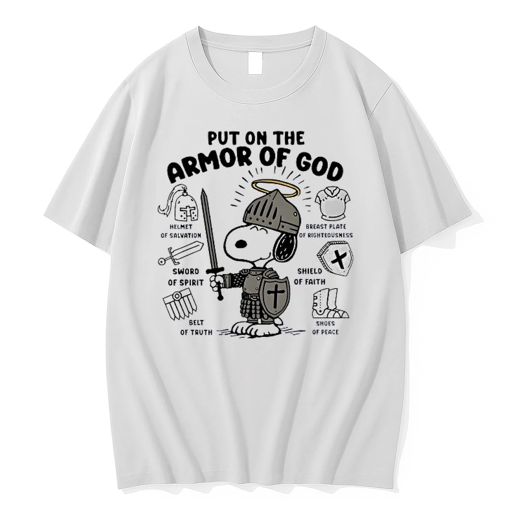 Snoopy Put On The Armor Of God Shirts