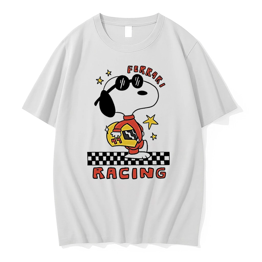 Snoopy X Ferrari Racing 2025 Shirts