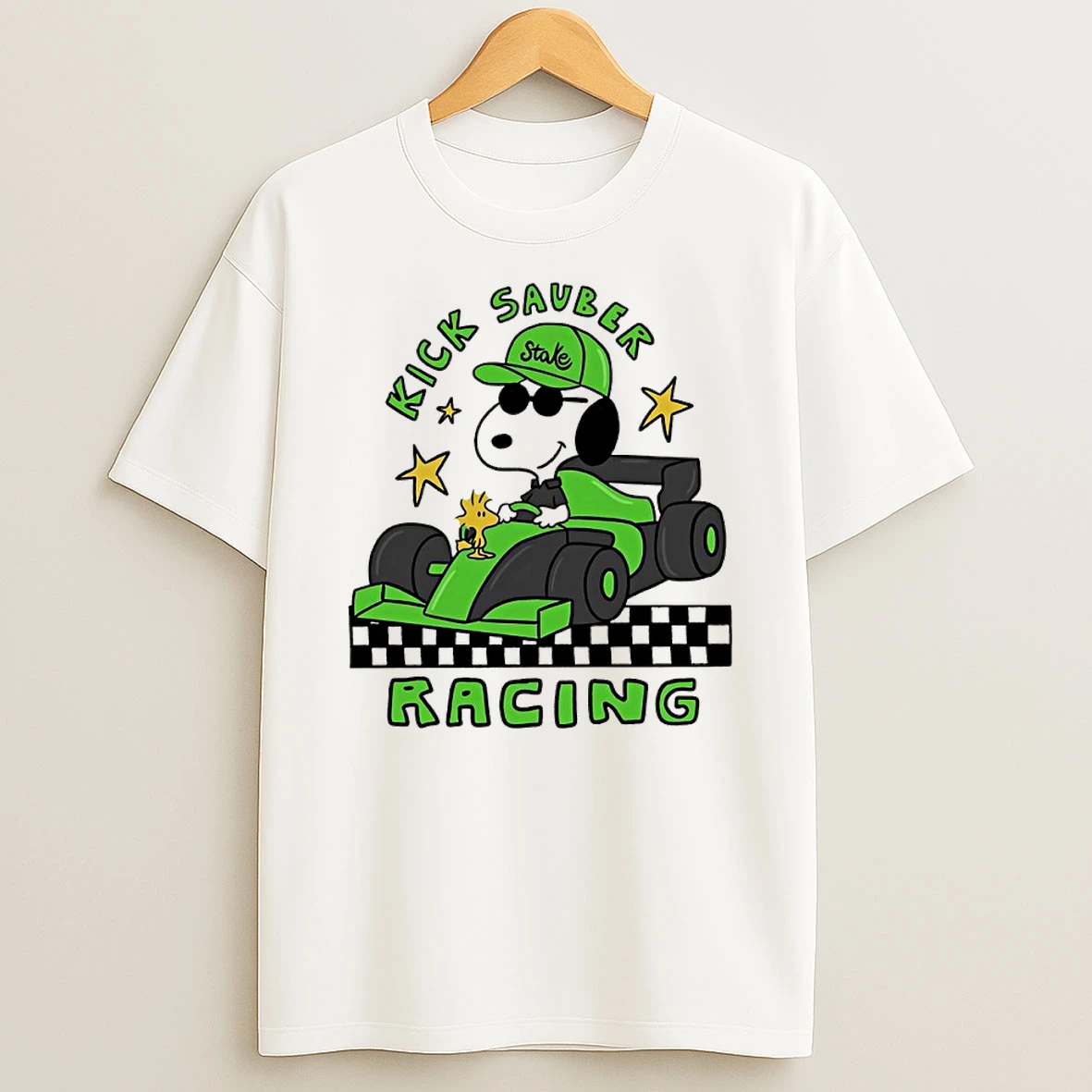 Snoopy X Kick Sauber Racing 2025 Shirts