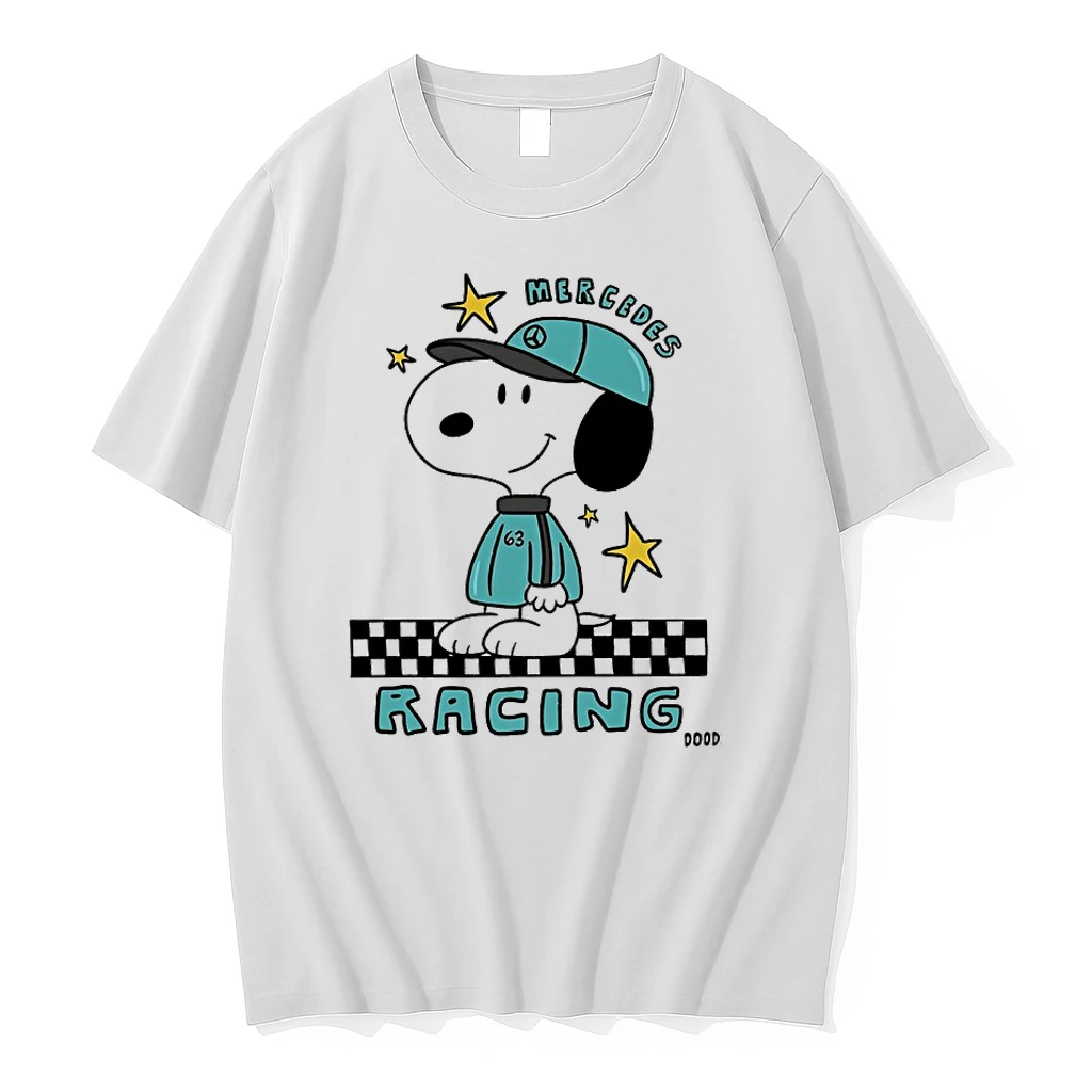 Snoopy X Mercedes Racing 2025 Shirts