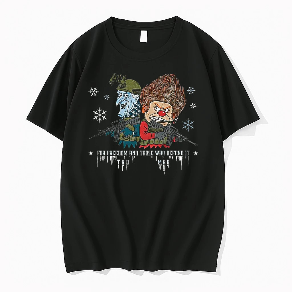 Snow Miser And Heat Miser The Year Without A Santa Claus For Freedom And Those Wo Defend It Shirts