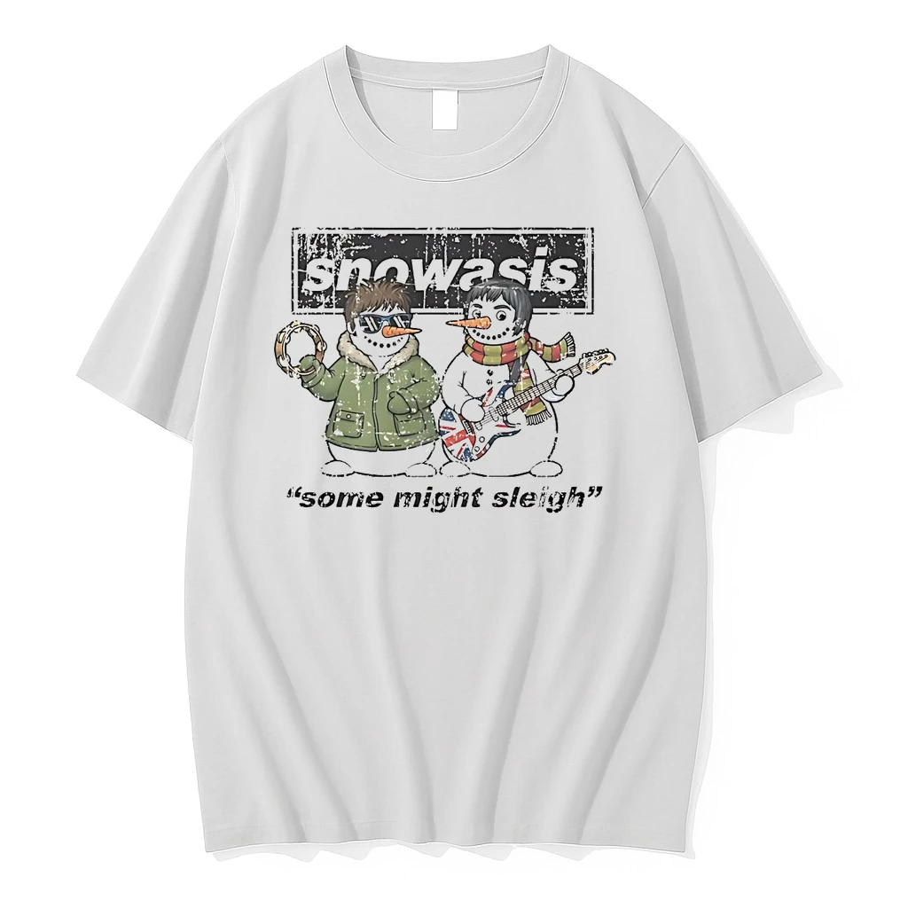 Snowasis Snowman Some Might Sleigh Christmas Shirts