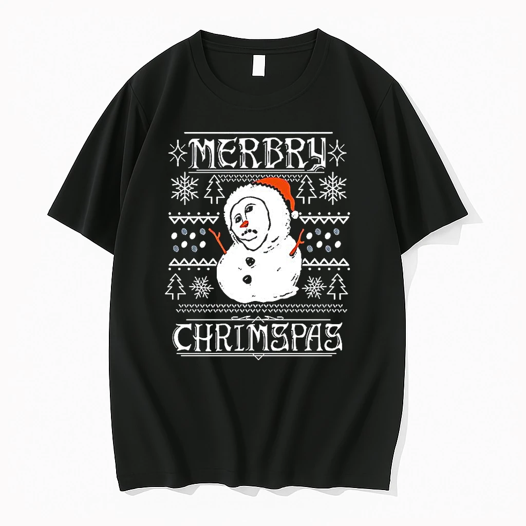 Snowman Al Fresco Merry Christmas Shirts