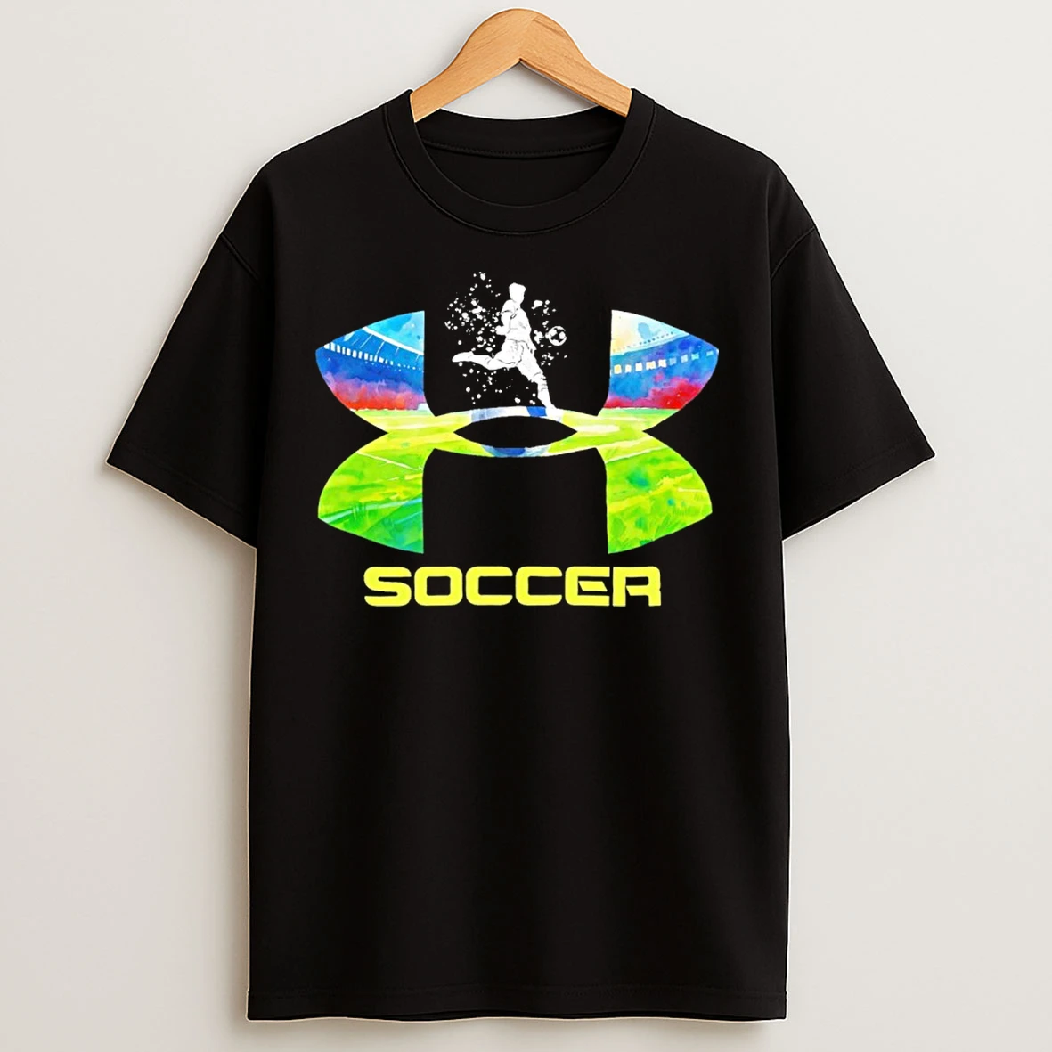 Soccer Under Armour Logo T Shirts
