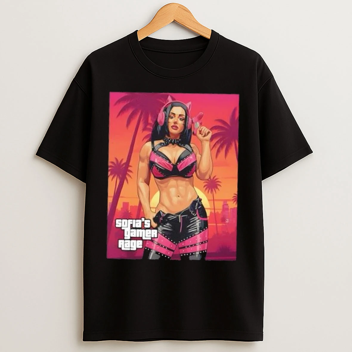 Sofia Sivan Wrestling Gta Style T Shirts