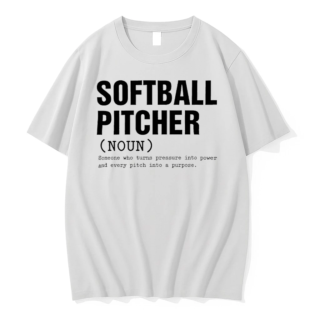 Softball Pitcher Definition Someone Who Turns Pressure Into Power And Every Pitch Into A Purpose Shirts