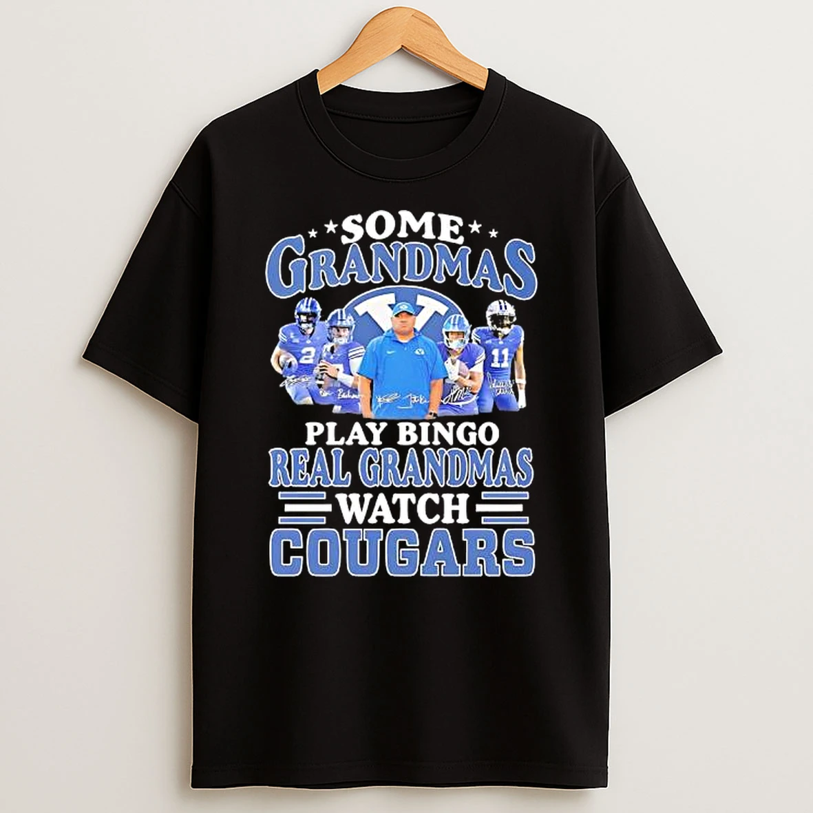 Some Grandmas Play Bingo Real Grandmas Watch Cougar Shirts