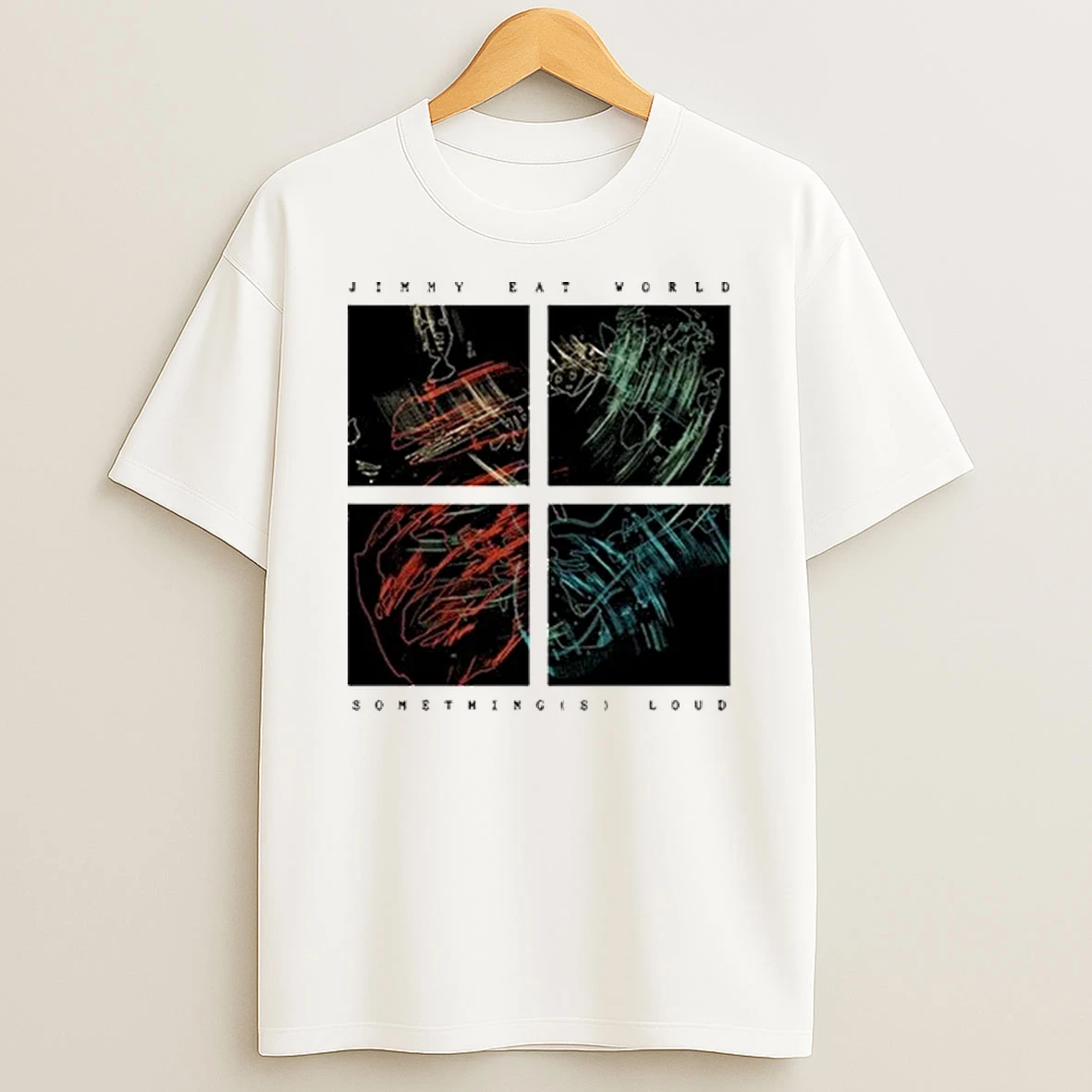 Something Loud Quad Jimmy Eat World Tour 2025 Shirts