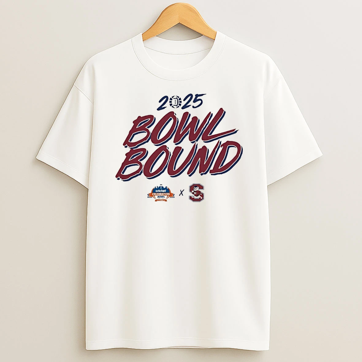 South Carolina State Bulldogs Football X Celebration Bowl Ncaa 2025 Bowl Bound Shirts