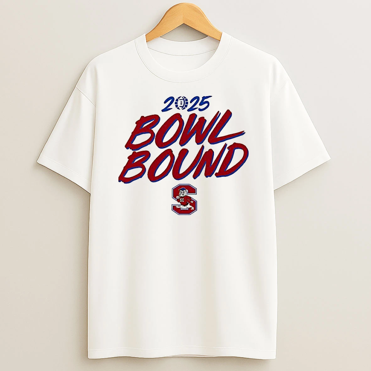 South Carolina State Bulldogs Football 2025 Bowl Bound Shirts