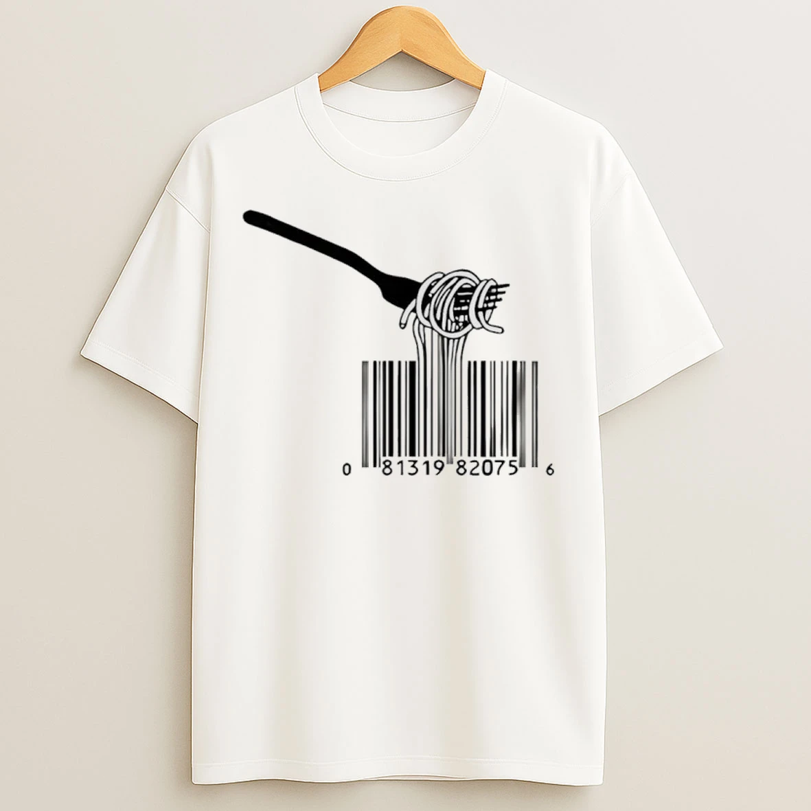Spaghetti Barcodes T Shirts