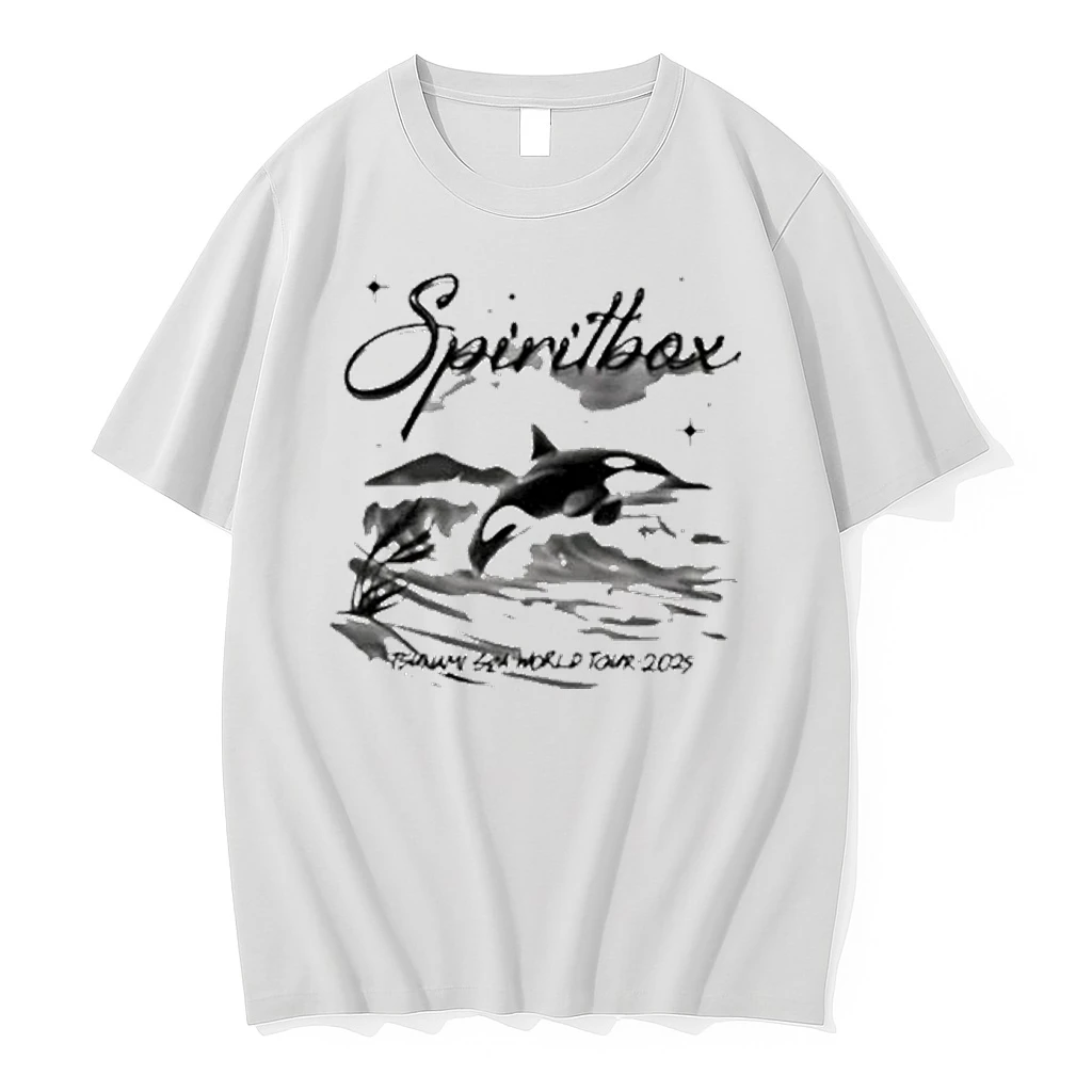 Spiritbox Tsunami Sea World Tour 2025 Orca Whale Shirts