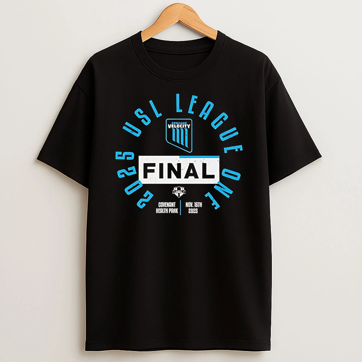 Spokane Velocity 2025 Usl League One Final Shirts