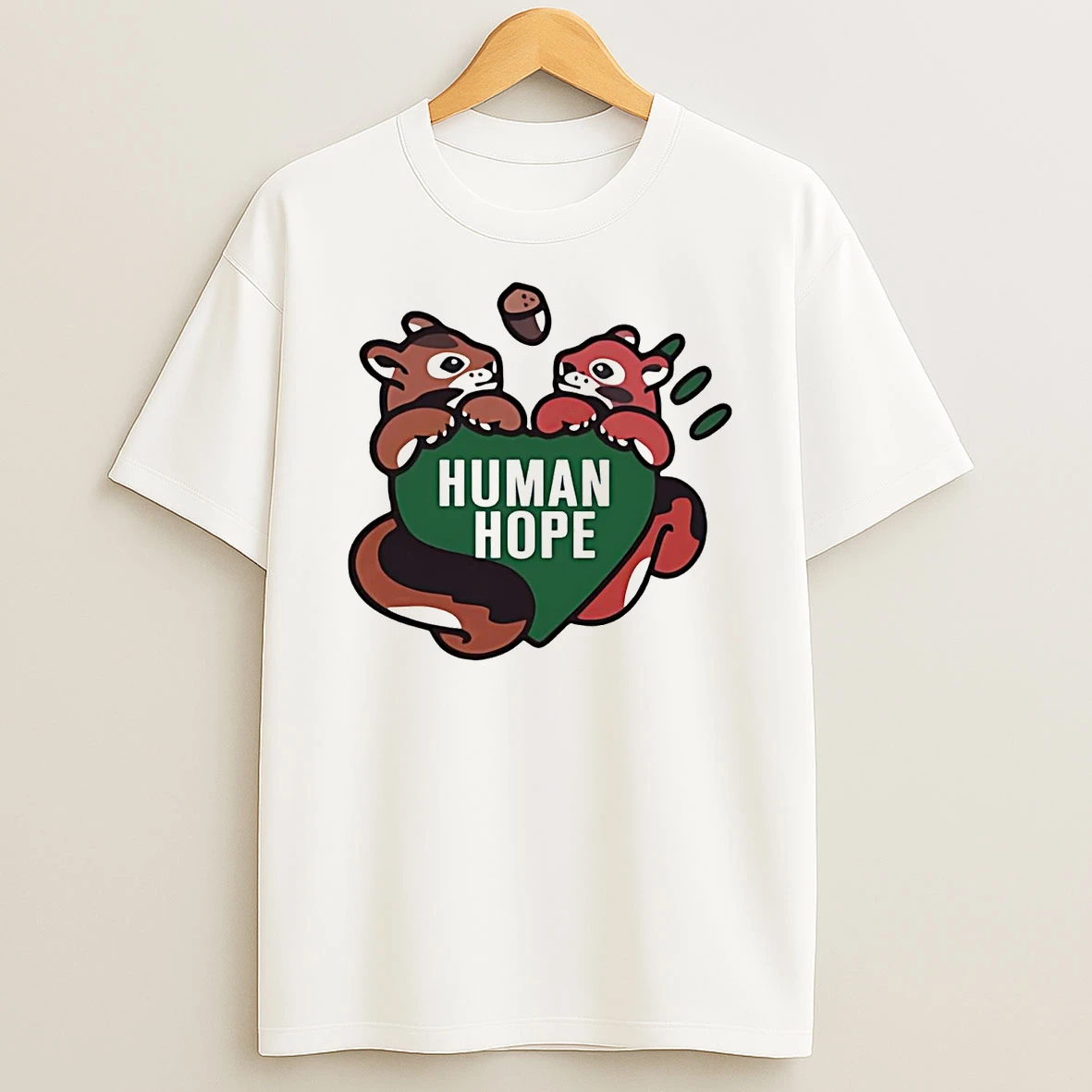 Squirrel Human Hope Shirts