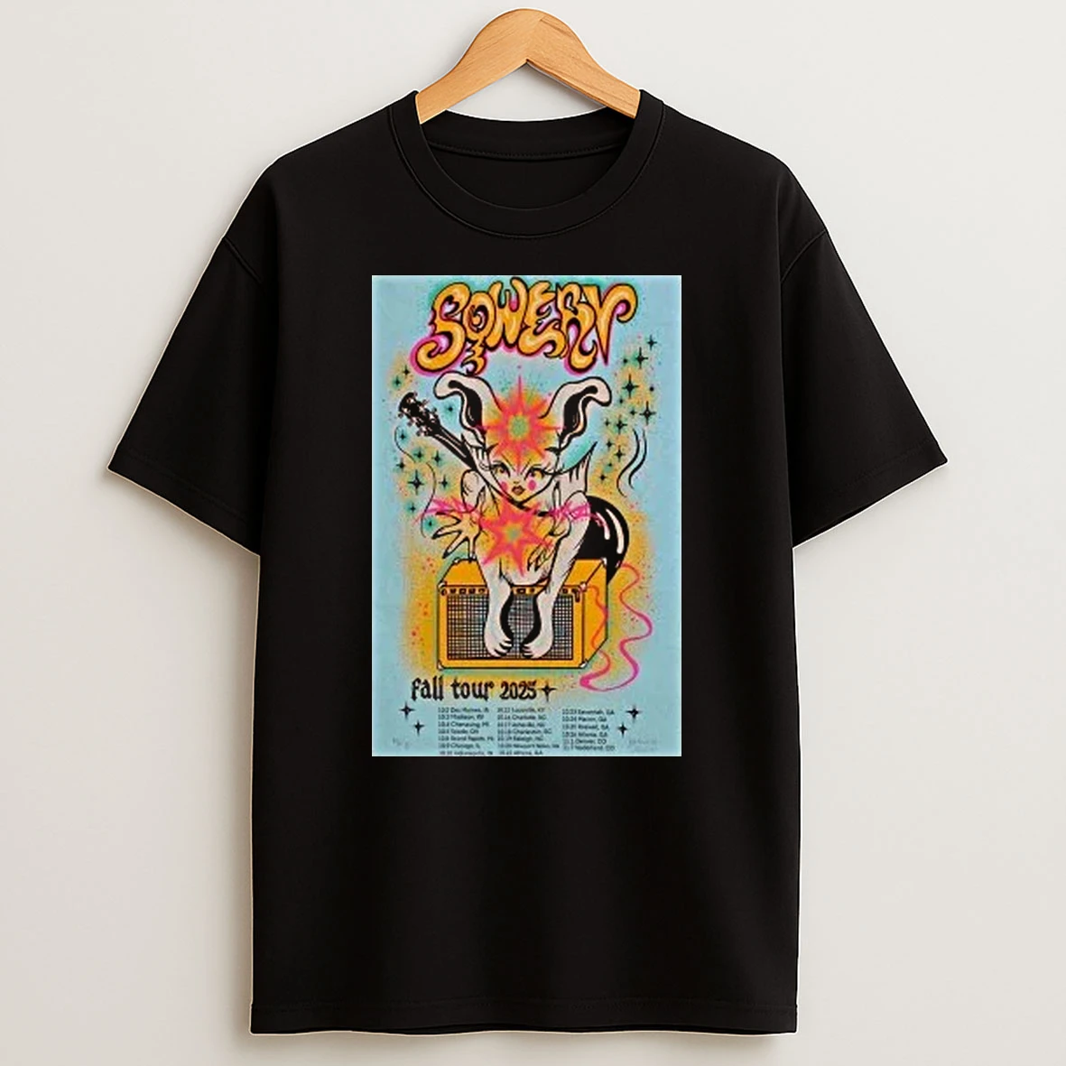 Sqwerv Fall Tour 2025 Shirts
