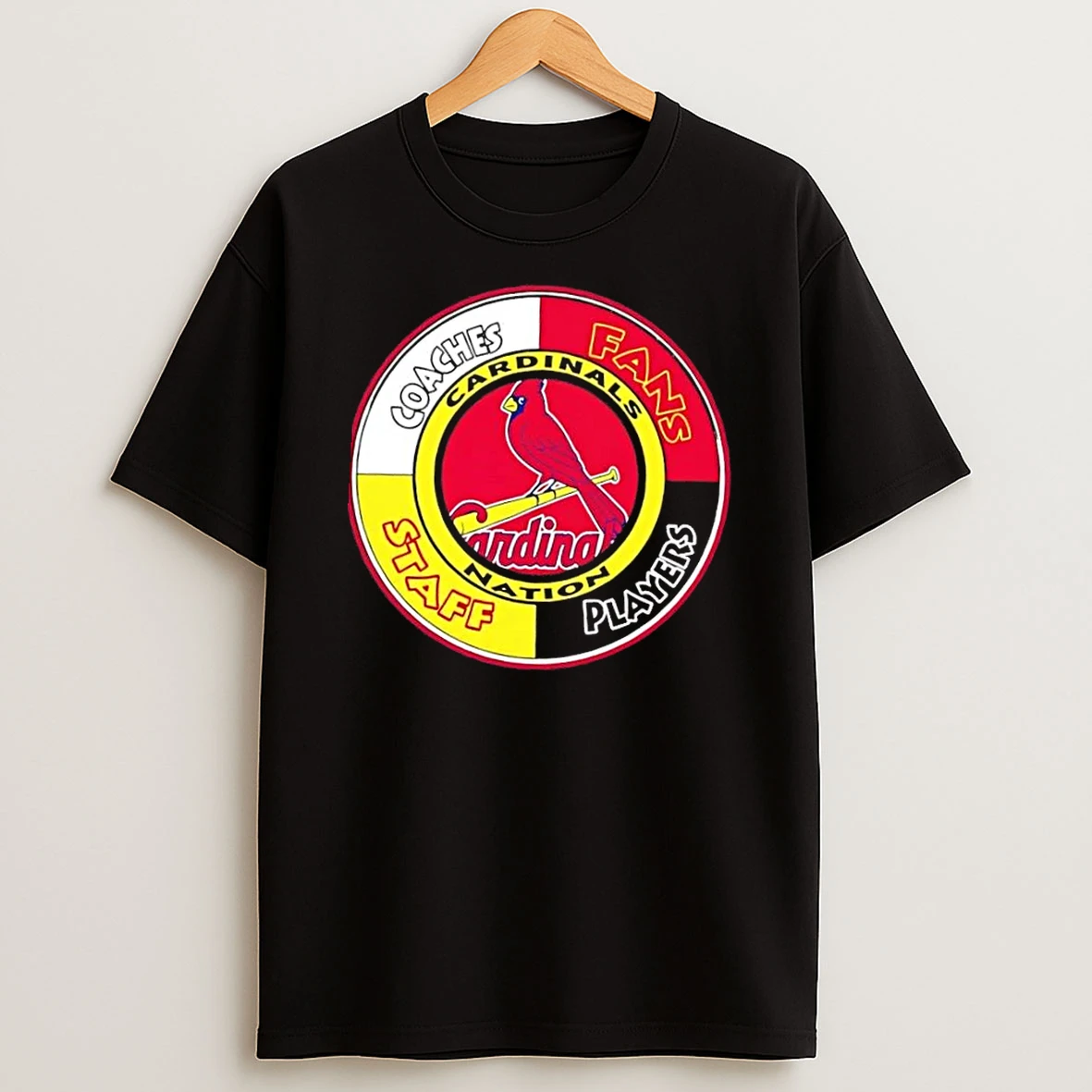 St Louis Cardinals Nation Coaches Fans Staff Players Shirts