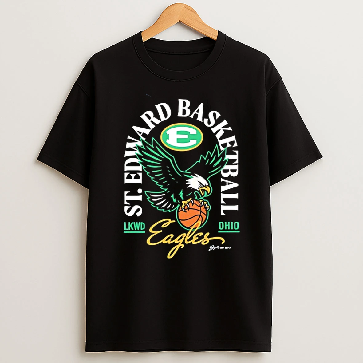 St Edward Eagles Basketball Lkwd Ohio T Shirts
