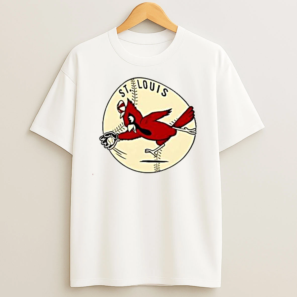 St Louis Cardinals Mascot Vintage T Shirts
