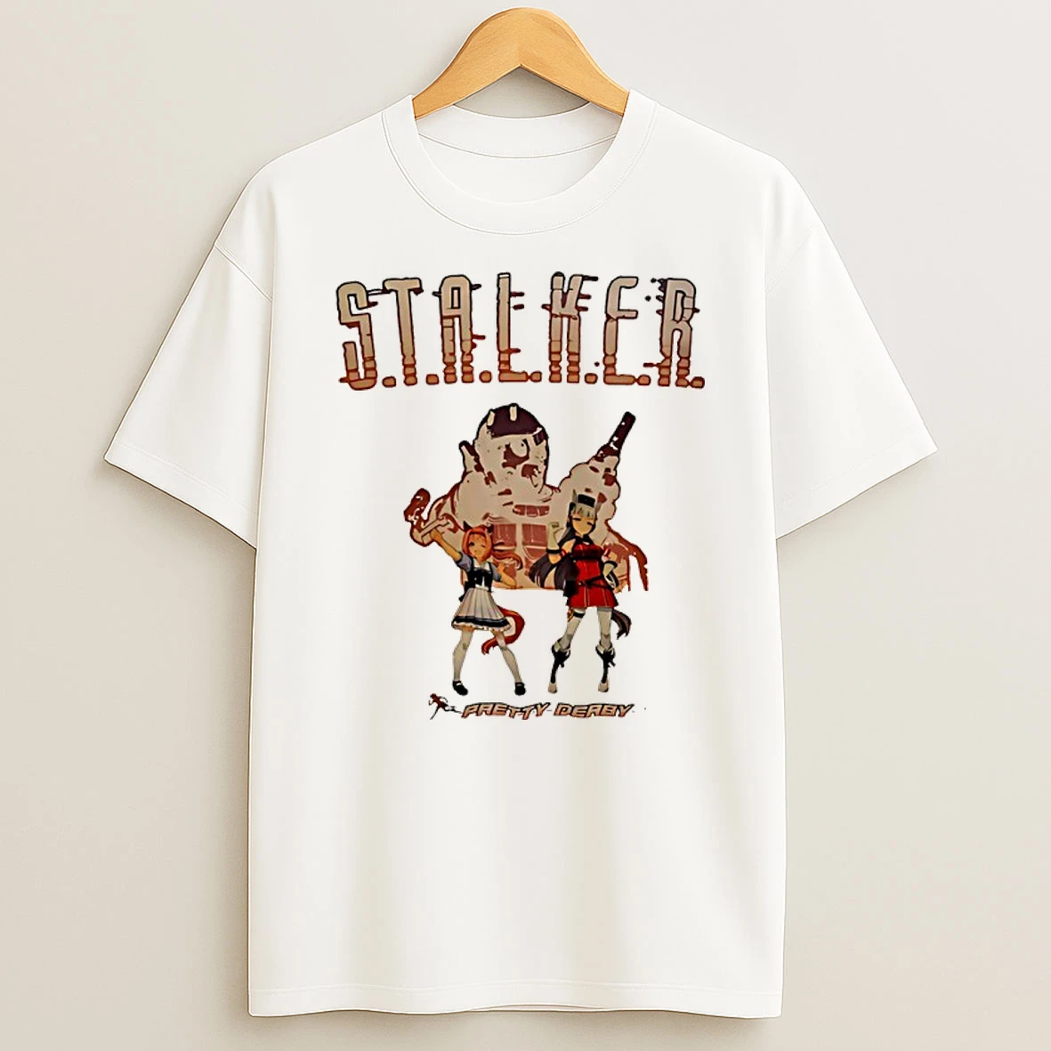 Stalker Pretty Derby Anime Shirts