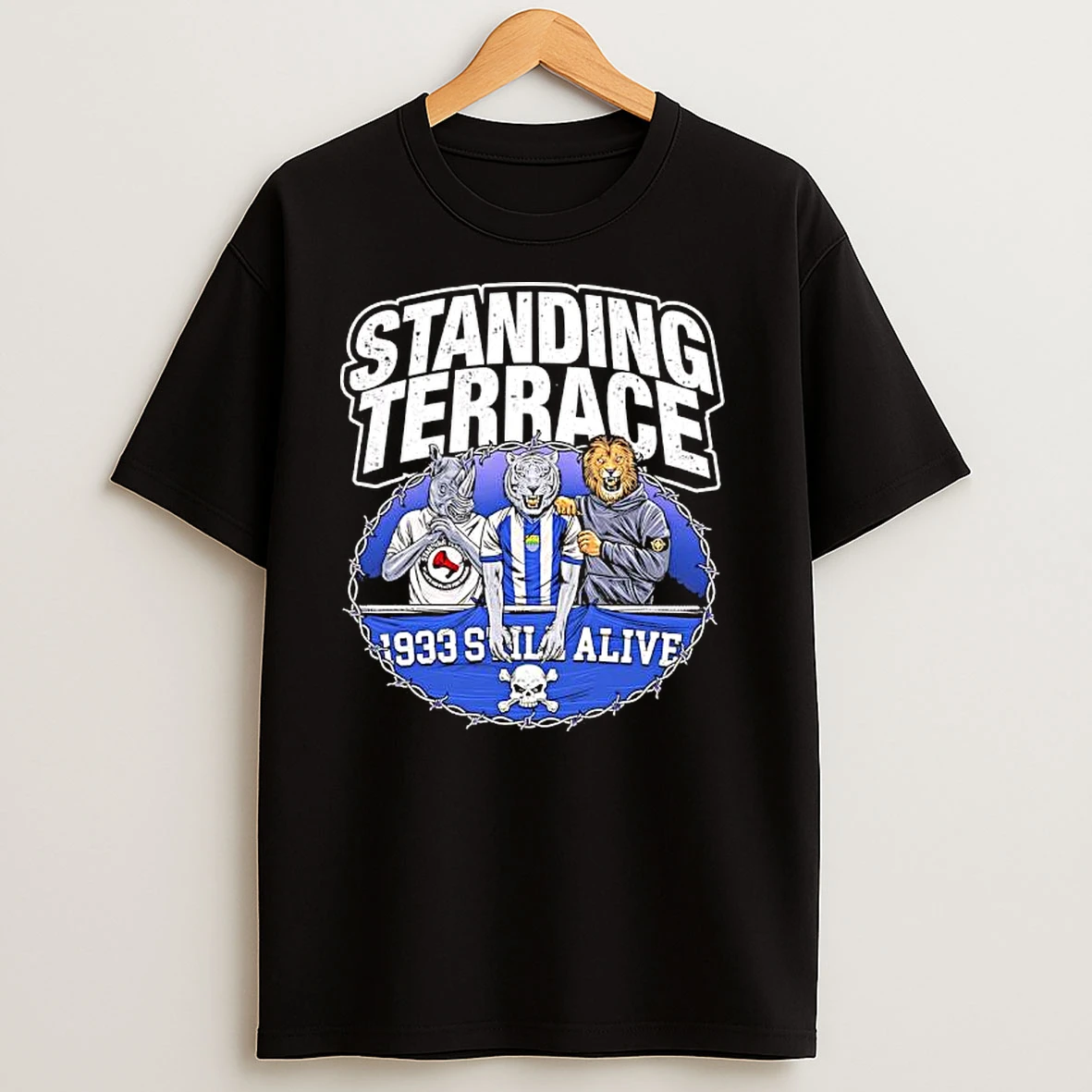 Standing Terrace 1933 Still Alive Mascots T Shirts