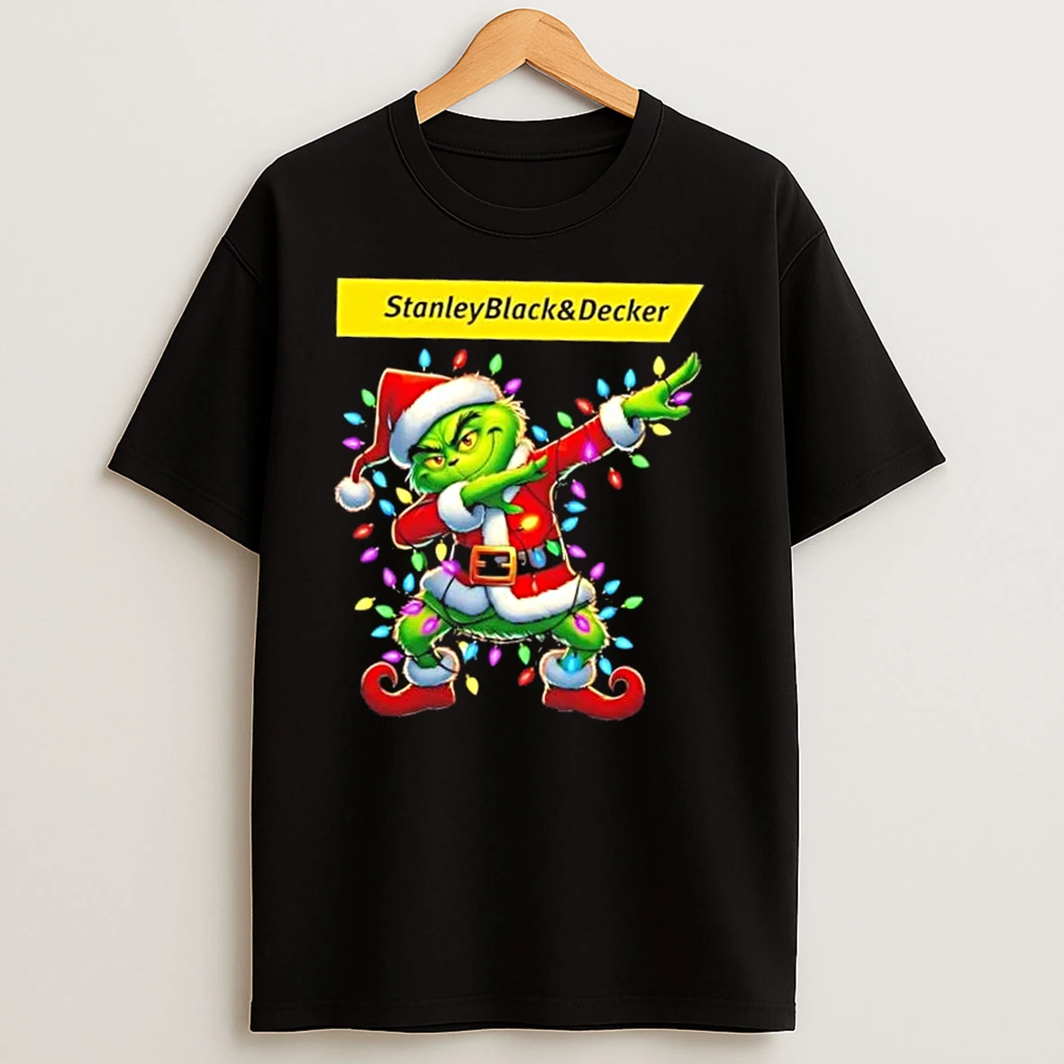 Stanley Black Decker Grinch Dabbing Merry Christmas T Shirts