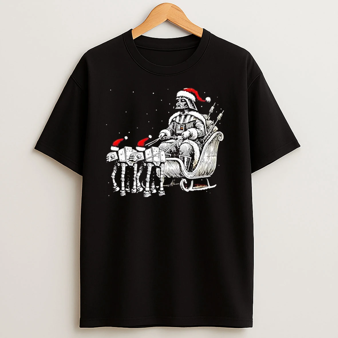 Star Wars Darth Santa Christmas T Shirts